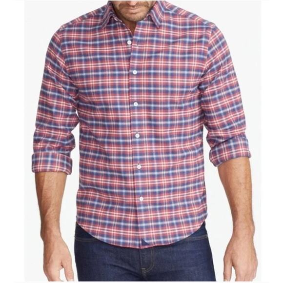 UNTUCKit Radda Slim Fit Flannel Plaid Button Down Shirt // XL - Picture 2 of 11